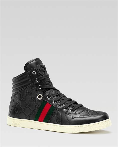 gucci high top shoes women|gucci high top sneakers men's.